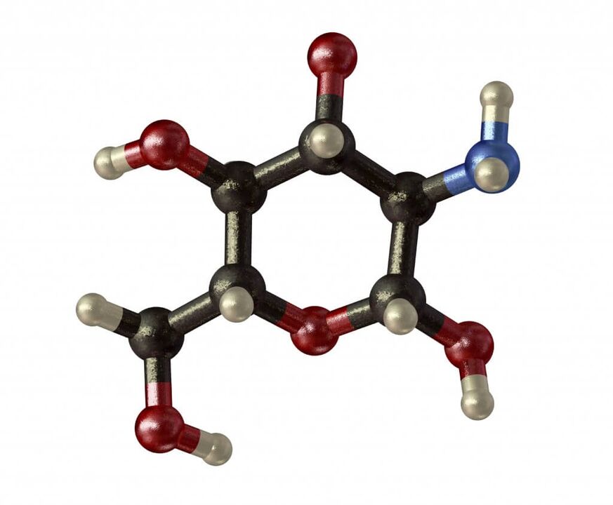 glucosamina - um elemento da composição HondroFrost